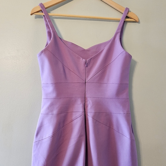 Robert Rodriguez Cocktail Sleeveless Classy Mini Dress Lilac Size 8. - Picture 13 of 16